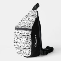 Custom Name Music Illustration