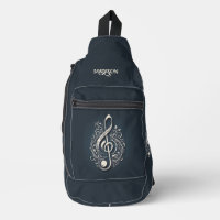Custom Name Musical Clef Note