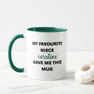 Custom Name My Favourite Niece Gave Me This Mug