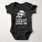 Custom Name My Great Aunt Loves Me Cute Pandas