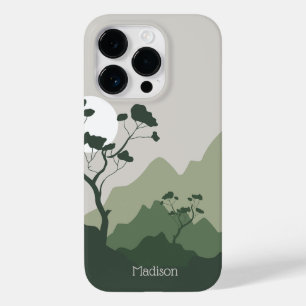 Custom Name Nature Illustration Case-Mate iPhone 14 Pro Case