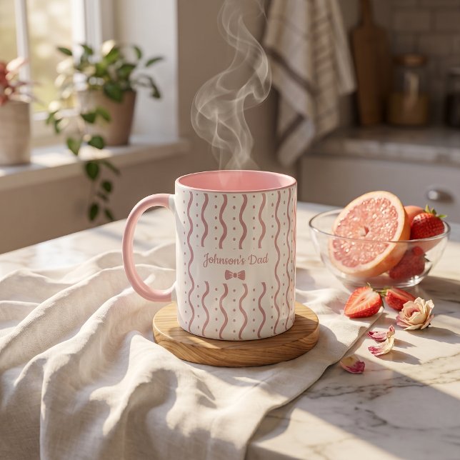 Custom Name New Dad Gift Father's Day Mug (Creator Uploaded)