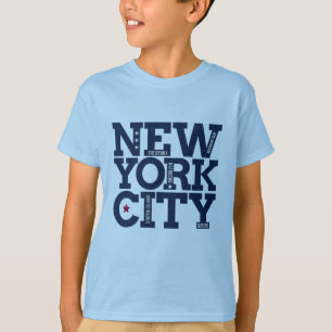 Custom name New York City Typography clothing T-Shirt