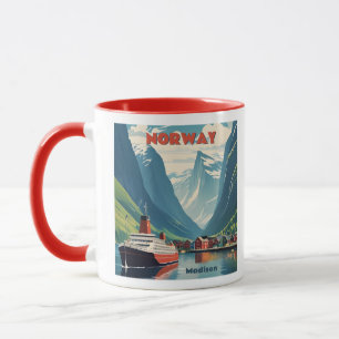 Custom Name Norway Mug
