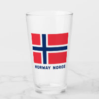 Custom Name Norwegian Flag