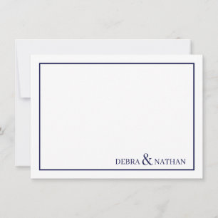 Custom Name Note Card