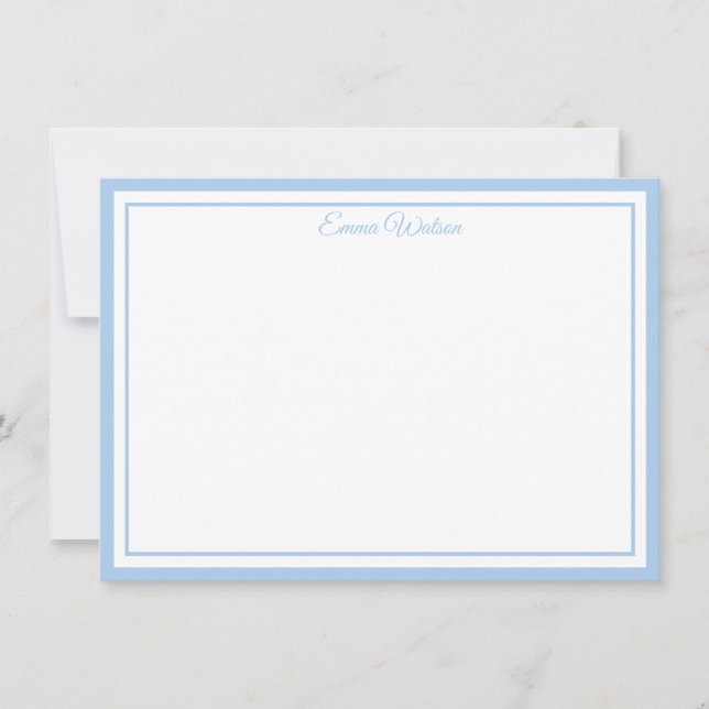 Custom Name Note Card (Front)