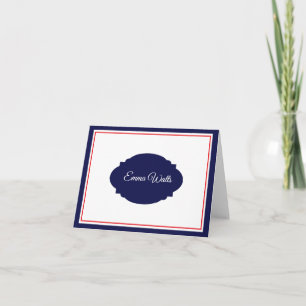 Custom Name Note Card