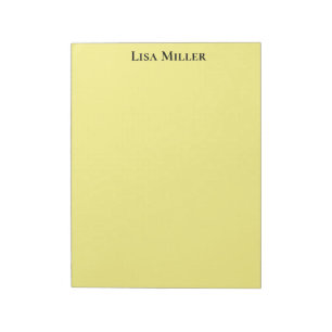 Custom Name Notepad