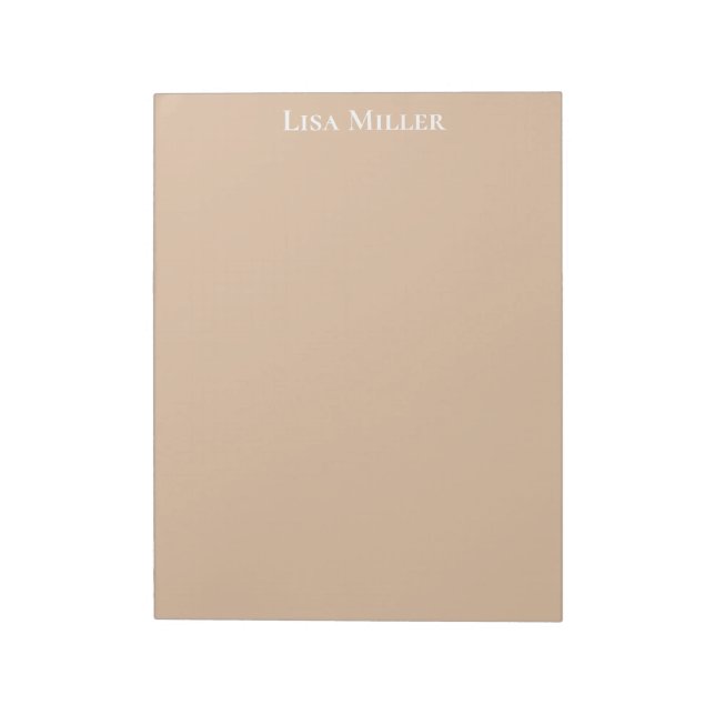 Custom Name Notepad (Rotated)