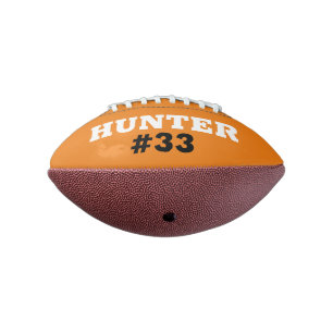 Custom Name Number Color Football