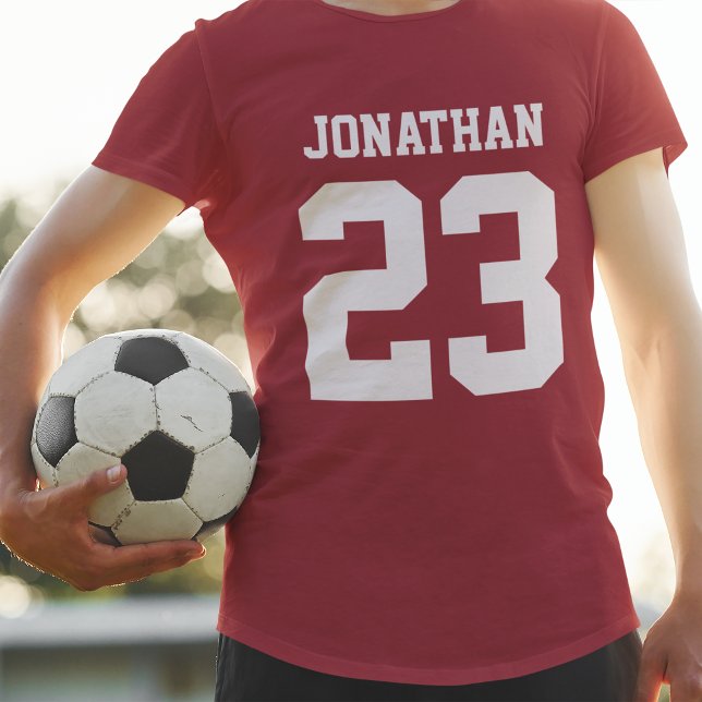 Custom Name Number Mens Sport Jersey T-Shirt (Creator Uploaded)