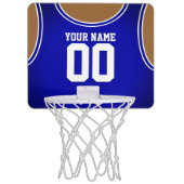 Custom Name/Number Mini Basketball Hoop (Front)