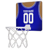 Custom Name/Number Mini Basketball Hoop (Left)