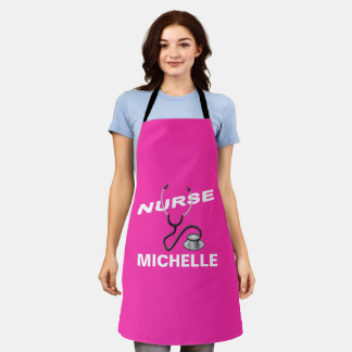 Custom Name Nurse Apron