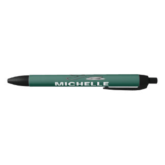 Custom Name Nurse Black Ink Pen