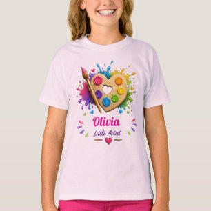 Custom Name,Painting Palette Personalised Art T-Shirt