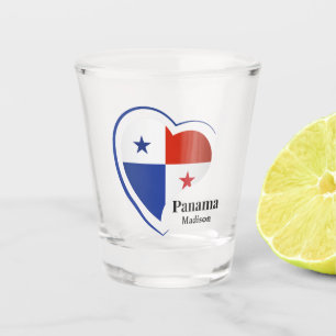 Custom Name Panama Love Shot Glass