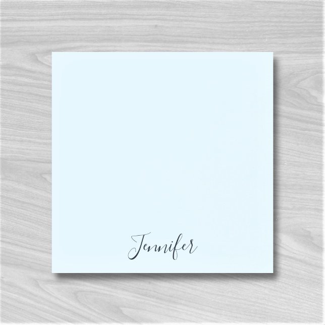 Custom Name Pastel Blue Personalised Notes (Creator Uploaded)