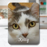 Custom Name Personalised Photo Magnet<br><div class="desc">Upload a photo, add a name, and easily create your personalised photo magnet. Click CUSTOMIZE to change the text colour or text size. You can TRANSFER this DESIGN on other Zazzle products and adjust it to fit most of the Zazzle items. You can also click the CUSTOMIZE button to add,...</div>