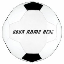 Custom Name Personalised Soccer Ball for All Ages
