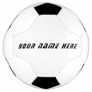 Custom Name Personalised Soccer Ball for All Ages