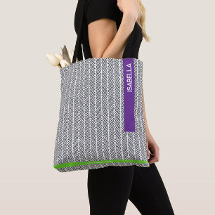 Custom Name Personalised Tote Bag