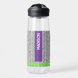 Custom Name   Personalised Travel  Water Bottle