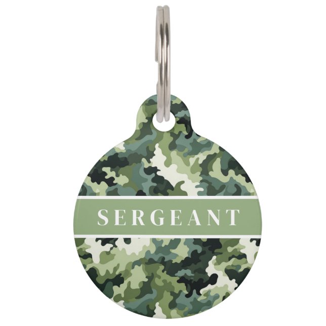 Custom Name Pet Tag (Front)
