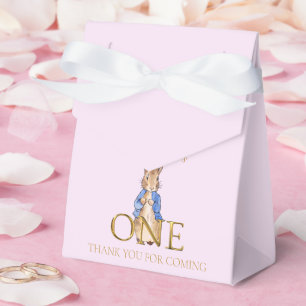 Custom Name Peter 1st Birthday Thank you  Favour Box