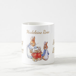 Custom Name Peter the Rabbit Happy Easter Coffee Mug