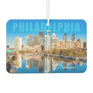 Custom Name Philadelphia Pennsylvania Car Air Freshener