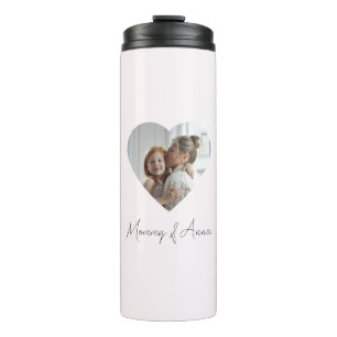 Custom Name & Photo   Personalised Thermal Tumbler