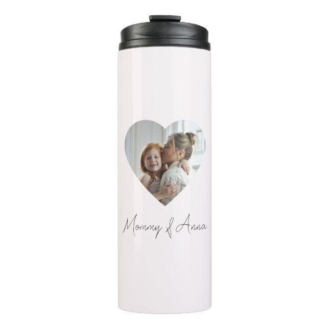 Custom Name & Photo | Personalised Thermal Tumbler (Front)