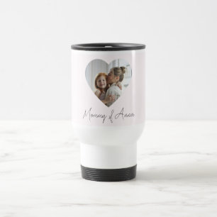 Custom Name & Photo Personalised Travel Mug Gift