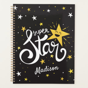 Custom name & photo Superstar Planner
