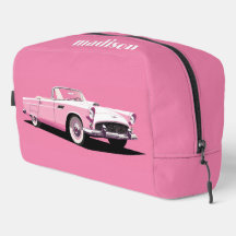Custom Name Pink Classic Car