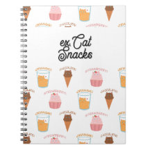 Custom Name Pink Cupcake and Black Cat Pattern