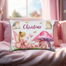 Custom Name Pink Fairy Mushrooms