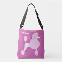 Custom Name Pink Poodle
