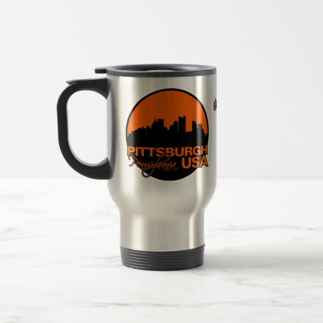 Custom name PITTSBURGH mugs (Left)