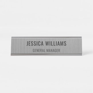 Custom Name Plate | Personalised Desk Name Sign