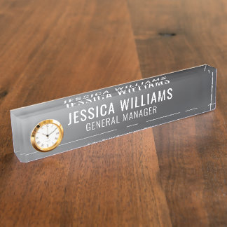 Custom Name Plate | Personalised Desk Name Sign