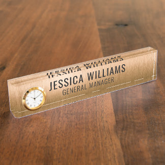 Custom Name Plate | Personalised Desk Name Sign