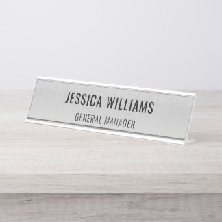 Custom Name Plate | Personalised Desk Name Sign