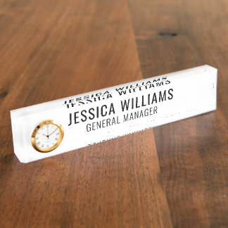 Custom Name Plate | Personalised Desk Name Sign