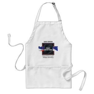 Custom Name, Police Employee Anniversary Standard Apron
