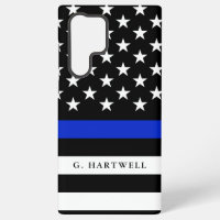 Custom Name Police Flag