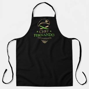 Custom Name Portuguese Paratrooper Apron