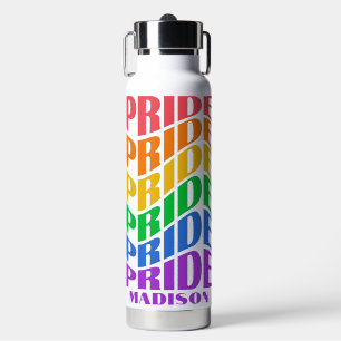 Custom Name Pride Water Bottle